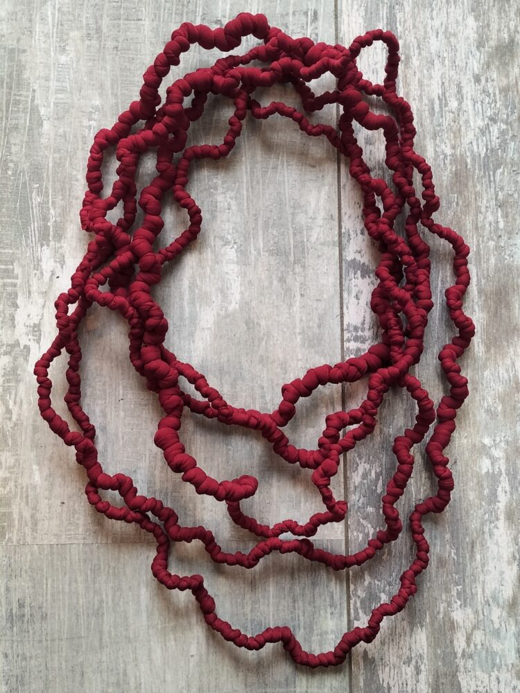 Collana Corallo Rosso Rubino lunga