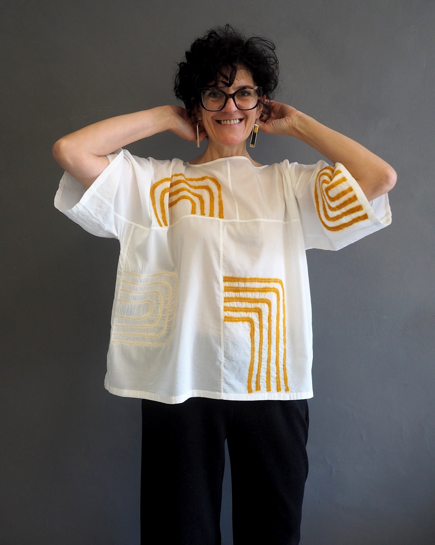 Blusa asimmetrica Diana - immagine 2
