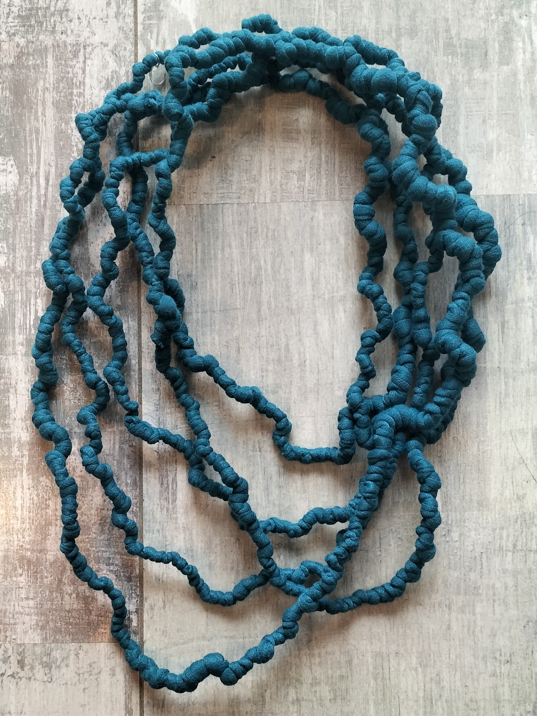Collana Corallo Ottanio lunga