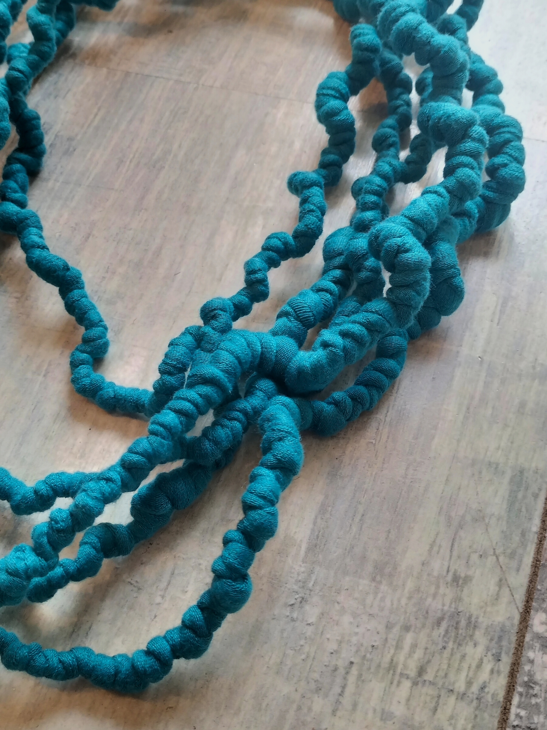 Collana Corallo Ottanio lunga - immagine 2