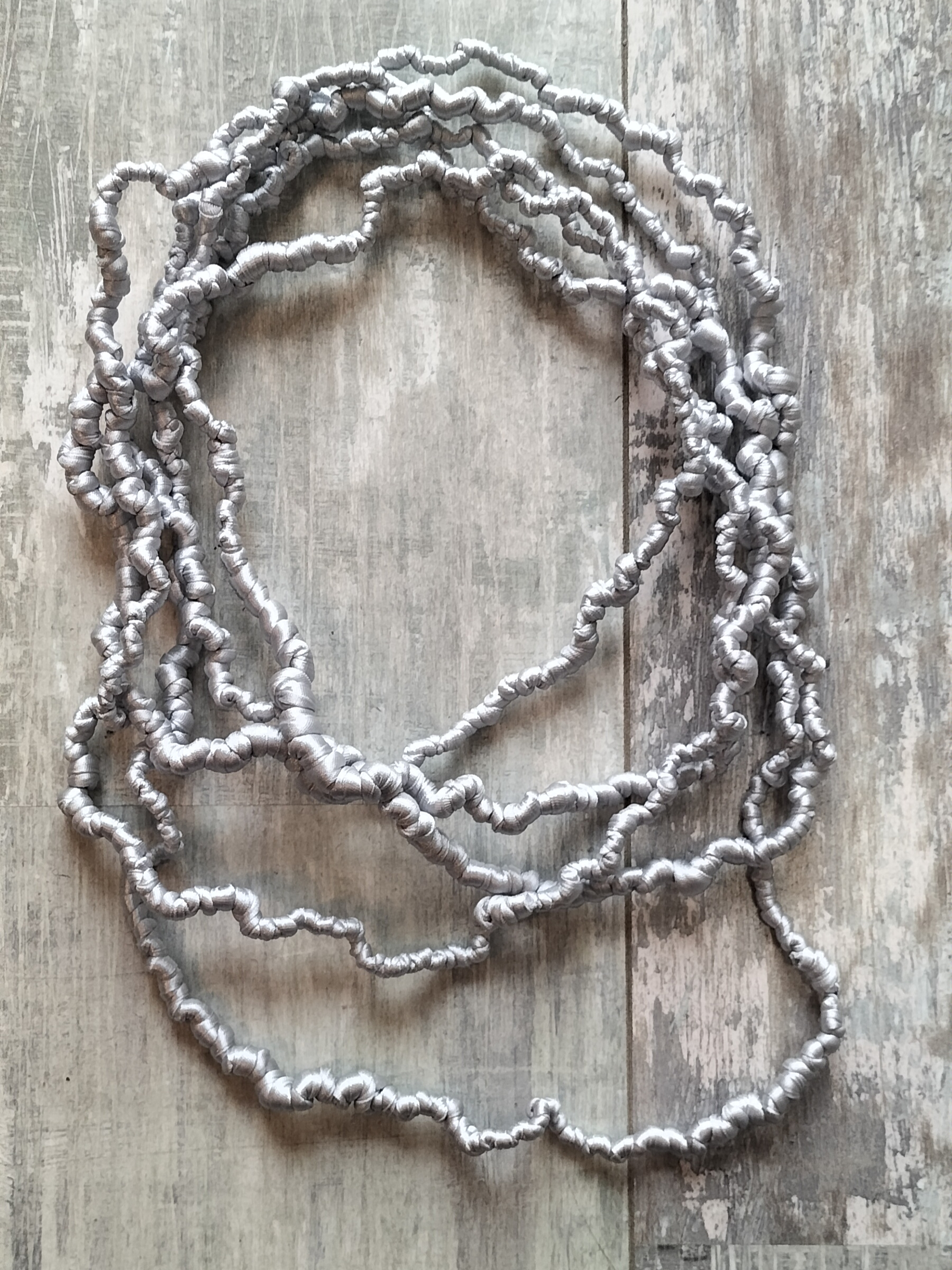 Collana Corallo Silver lunga