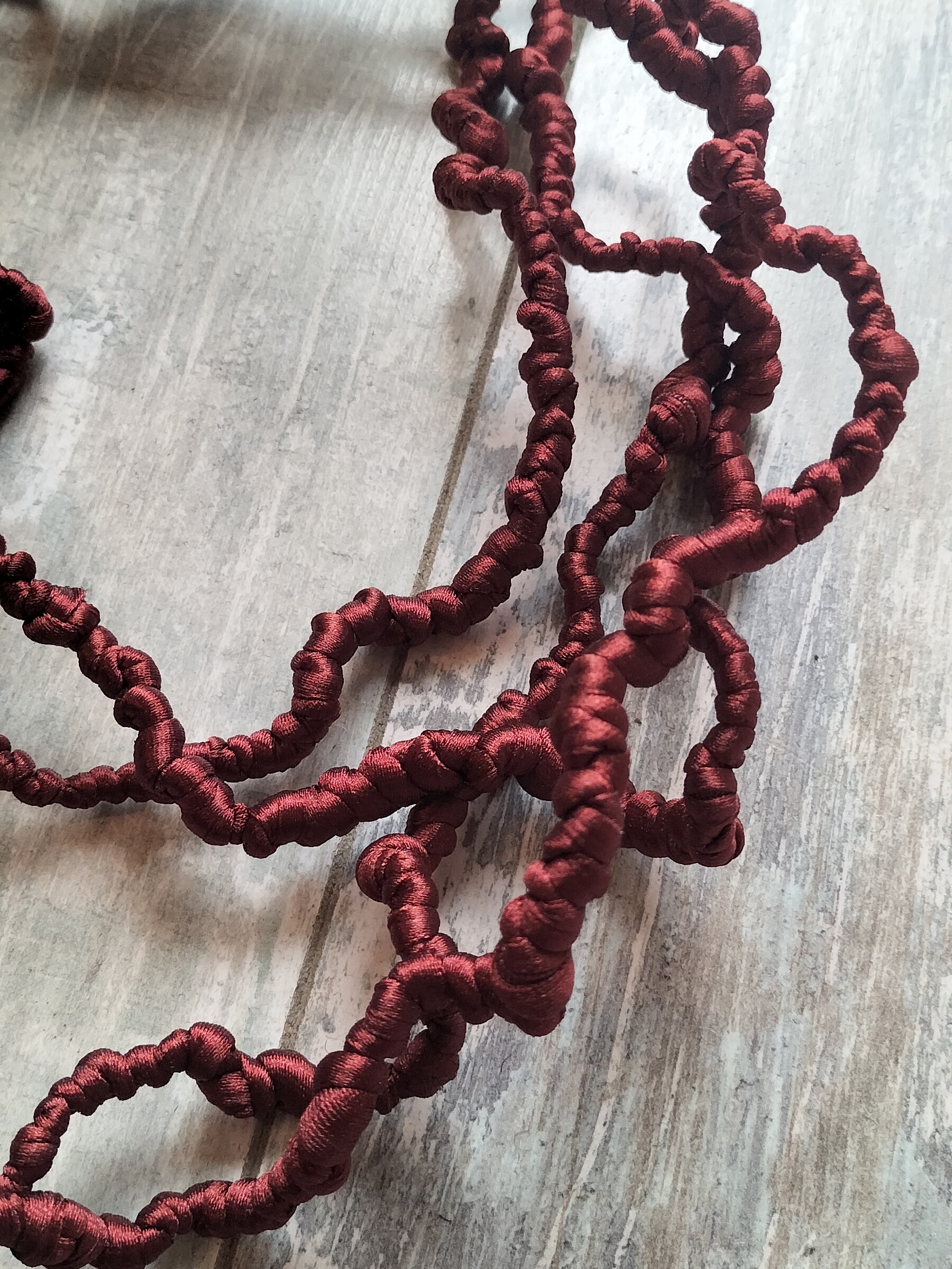 Collana Corallo Ruggine corta - immagine 2